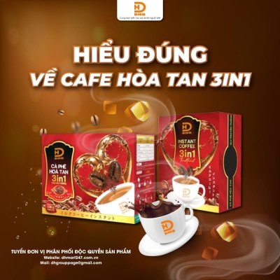 Cafe Hoà tan 3 in 1