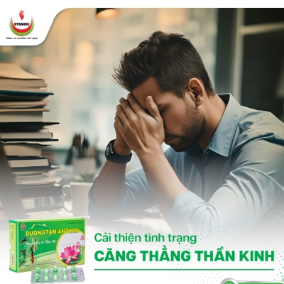 Dưỡng Tâm An Thần Kim Hoàng Ân Hộp 30 Viên