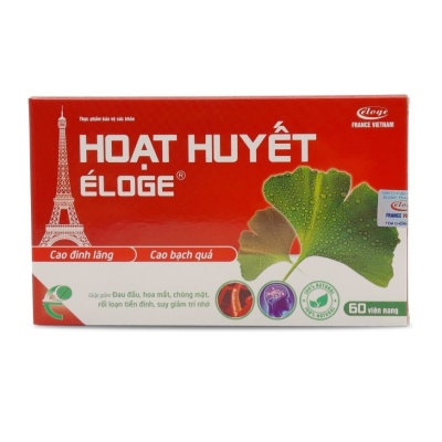 Hoạt Huyết Éloge France Hột 60 Viên