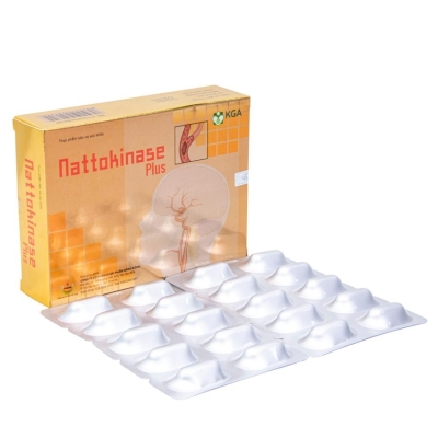 NATTOKINASE Plus Kim Hoàng Ân Hộp 3 Vỉ x 10 Viên Nang