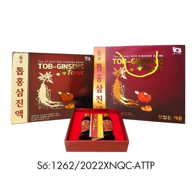 TOB-GINSENG TONIC Hộp 2 chai 200g