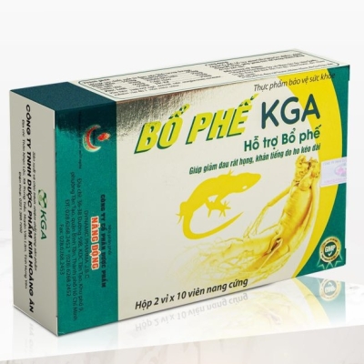 Bổ Phế KGA Kim Hoàng Ân Hộp 20 Viên