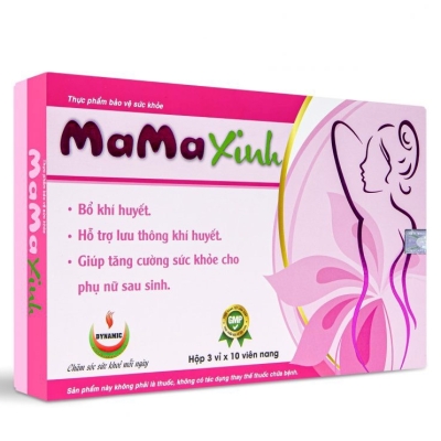 Mama Xinh Kim Hoàng Ân Hộp 30 Viên